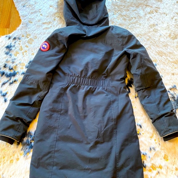 Canada Goose Black Youth Brittania Parka XL (18) (woman women xs equivalent) - Picture 4 of 14